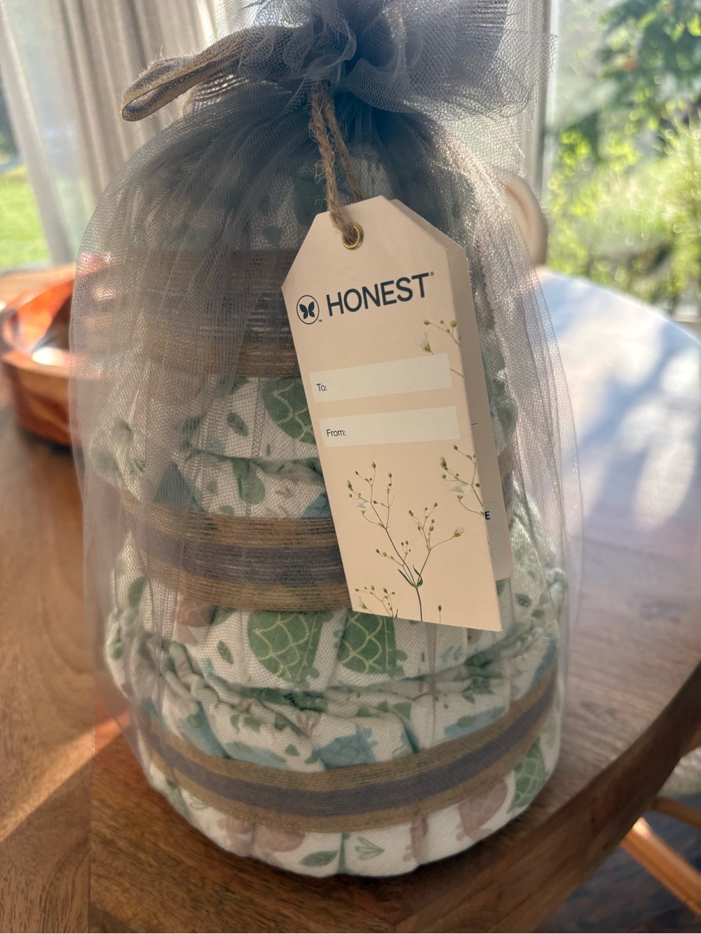 Honest Diaper Cake